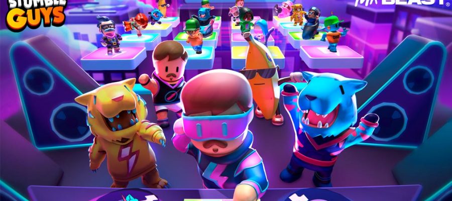 Stumble Guys rajoute une fois de plus des nouveautés en collaboration avec MrBeast
